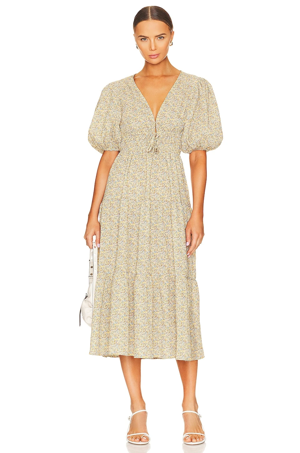 Minkpink ROBE MI-LONGUE MELODY Yellow 3 Minkpink ROBE MI-LONGUE MELODY Yellow