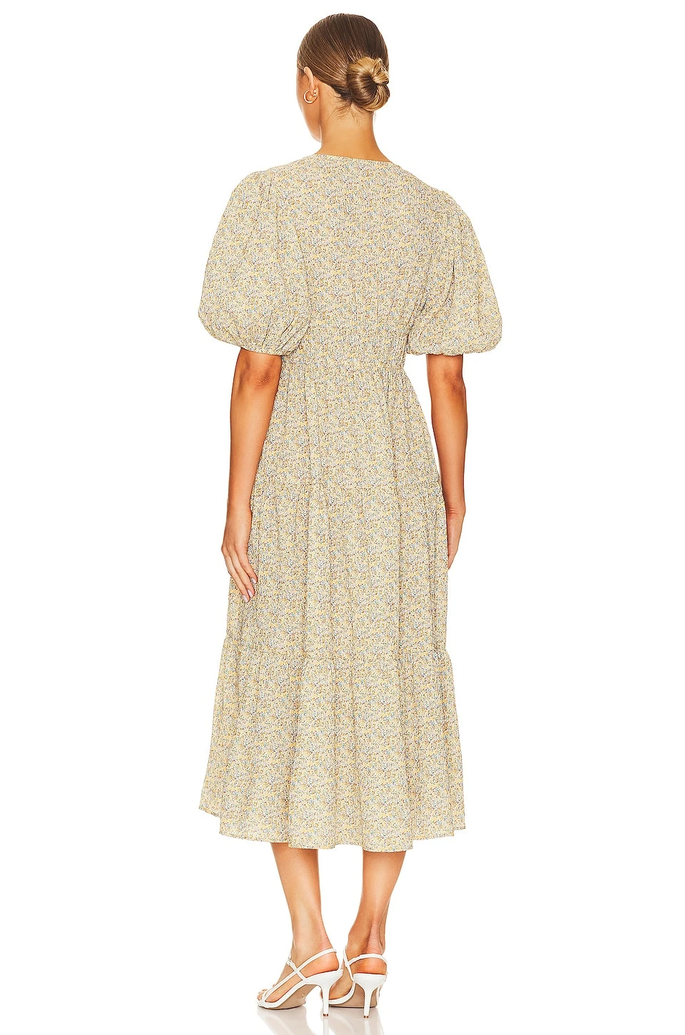 Minkpink ROBE MI-LONGUE MELODY Yellow 5 Minkpink ROBE MI-LONGUE MELODY Yellow – Image 3