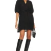 Minkpink ROBE COURTE RAVEN Black -Pas Cher Tendricia Magasin MINK WD893 V1