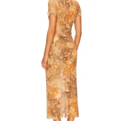 ROBE VANESSA Golden Batic 7 ROBE VANESSA Golden Batic -Pas Cher Tendricia Magasin MISA WD601 V3