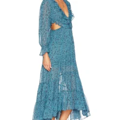 ROBE AMELIA Cerulean Ditzy 7 ROBE AMELIA Cerulean Ditzy -Pas Cher Tendricia Magasin MISA WD618 V2