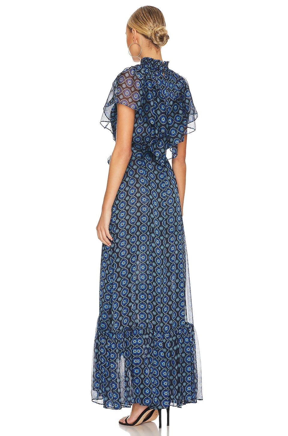 ROBE MAXI CAPULET Valencia Tile 5 ROBE MAXI CAPULET Valencia Tile – Image 3