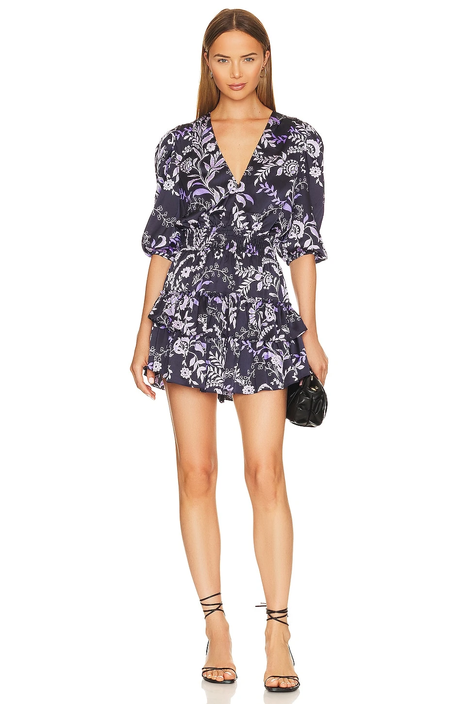 ROBE LILAH Indigo Vines 3 ROBE LILAH Indigo Vines