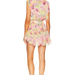 ROBE GINIA Hello Yellow Flora -Pas Cher Tendricia Magasin MISA WD653 V3