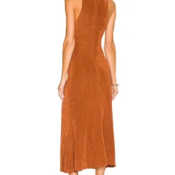 ROBE THALIA Terracotta -Pas Cher Tendricia Magasin MISR WD191 V3