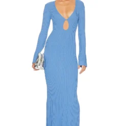 ROBE MI-LONGUE PEYTON Palace Blue