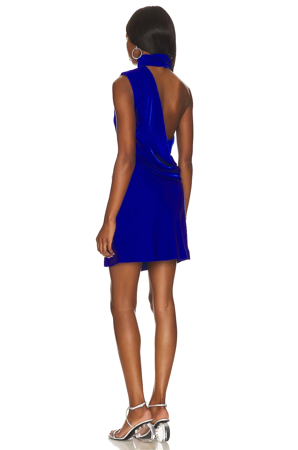 ROBE COURTE HOPE Electric Blue 5 ROBE COURTE HOPE Electric Blue – Image 3