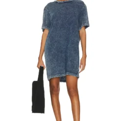 ROBE COURTE FLORIDA Acid Denim