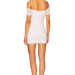 ROBE SAMANTHA White -Pas Cher Tendricia Magasin MOTO WD106 V3