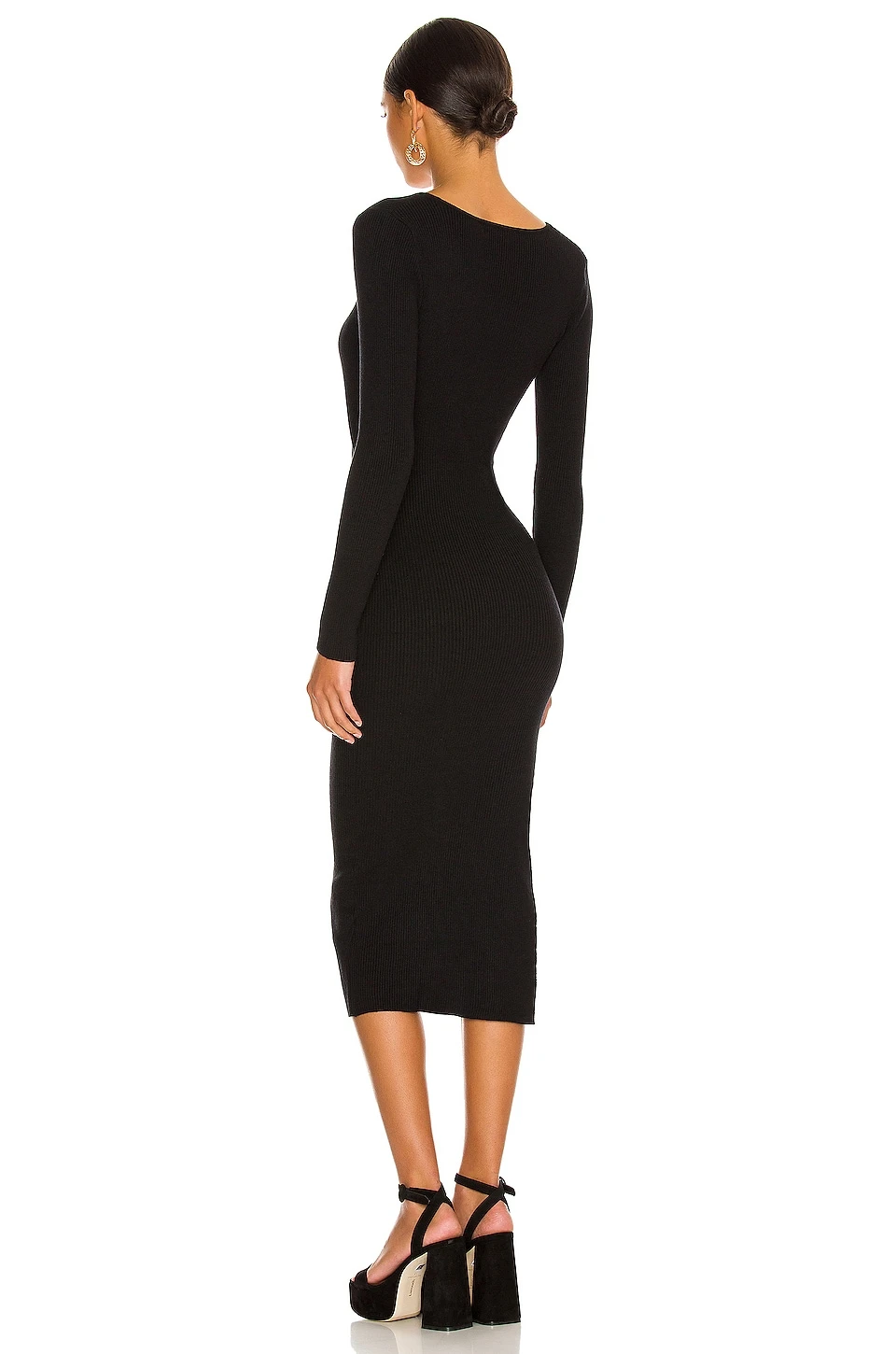 ROBE KAYLEE Black 5 ROBE KAYLEE Black – Image 3