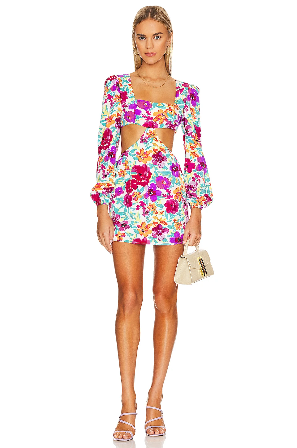 ROBE SONYA Purple Floral 3 ROBE SONYA Purple Floral