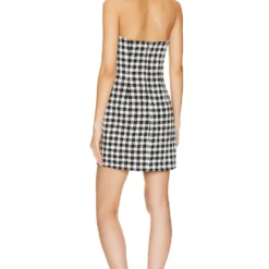 ROBE PEGGY Black & White -Pas Cher Tendricia Magasin MOTO WD241 V3