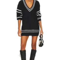 ROBE CASSANDRA Black & White