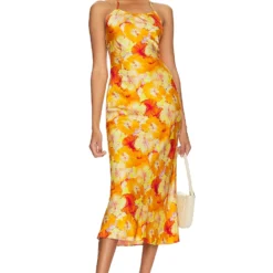 ROBE ANGELINA Yellow -Pas Cher Tendricia Magasin MRAE WD16 V1 2