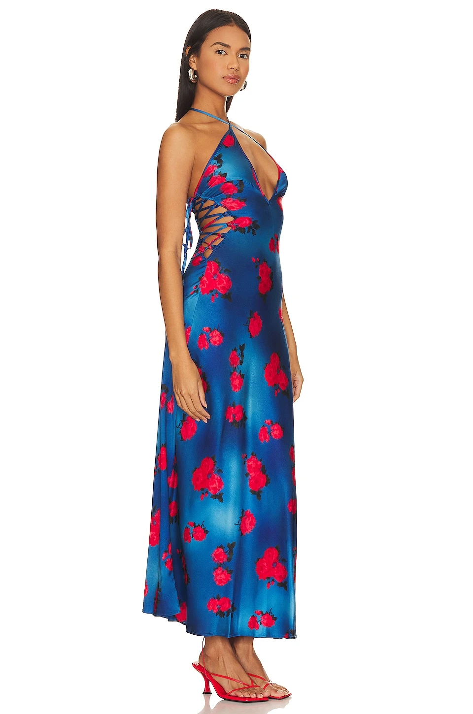 ROBE REBECCA Bleu 4 ROBE REBECCA Bleu – Image 2