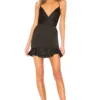 ROBE MINI EN DENTELLE MARILYN Black
