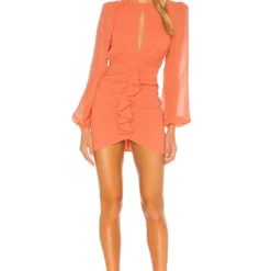 ROBE COURTE ARIJANA Coral