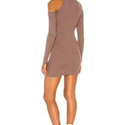 ROBE MOIRA Mocha -Pas Cher Tendricia Magasin NBDR WD2364 V4