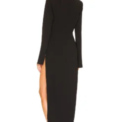 ROBE MAXI SENNA Black -Pas Cher Tendricia Magasin NBDR WD2632 V3