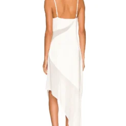 ROBE CARACO DELFINO Ivory -Pas Cher Tendricia Magasin NBDR WD2674 V4