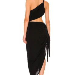 ROBE MI-LONGUE SONA Black -Pas Cher Tendricia Magasin NBDR WD2698 V3