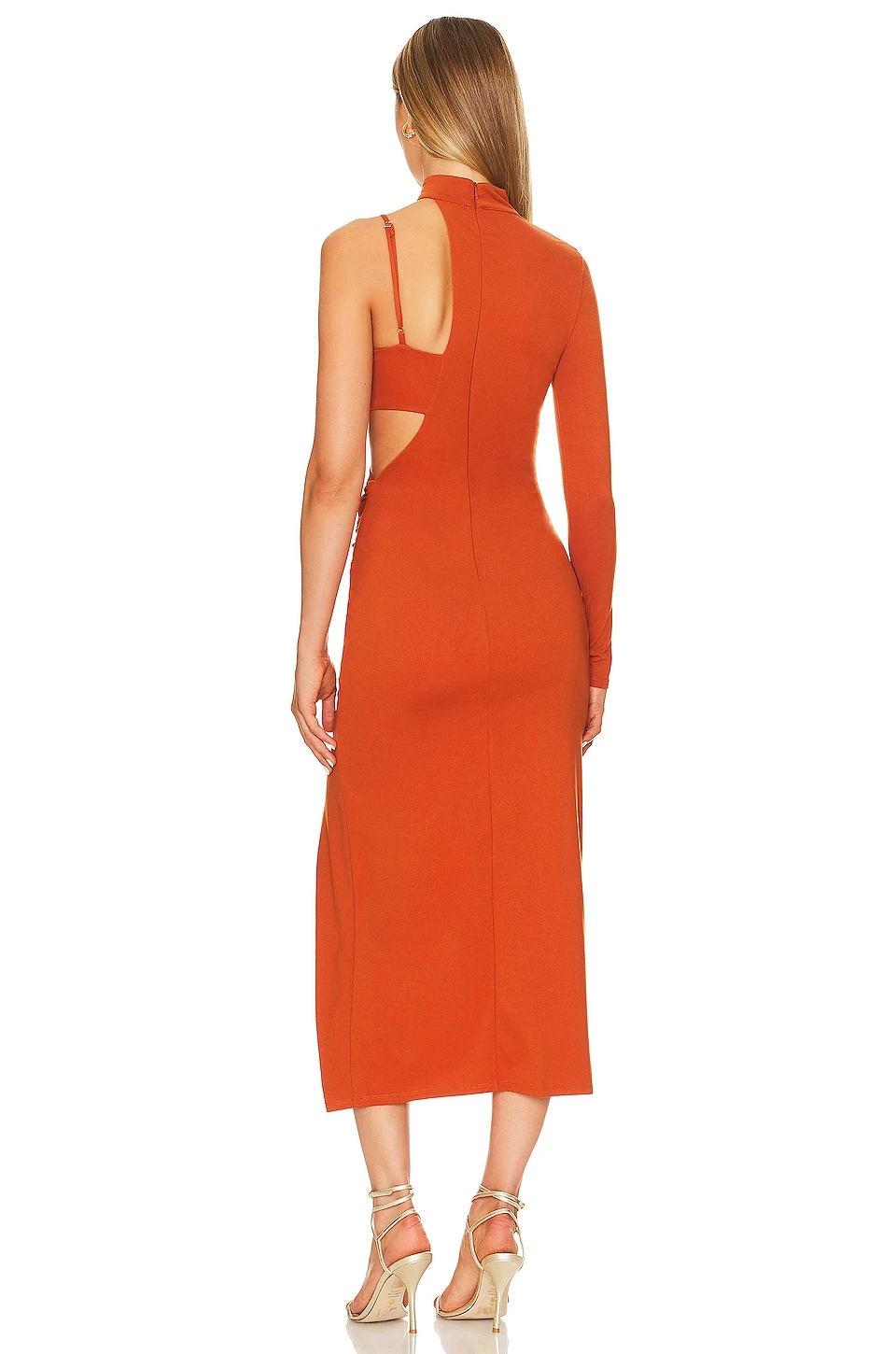 ROBE MATILDA Burnt Orange 6 ROBE MATILDA Burnt Orange – Image 4