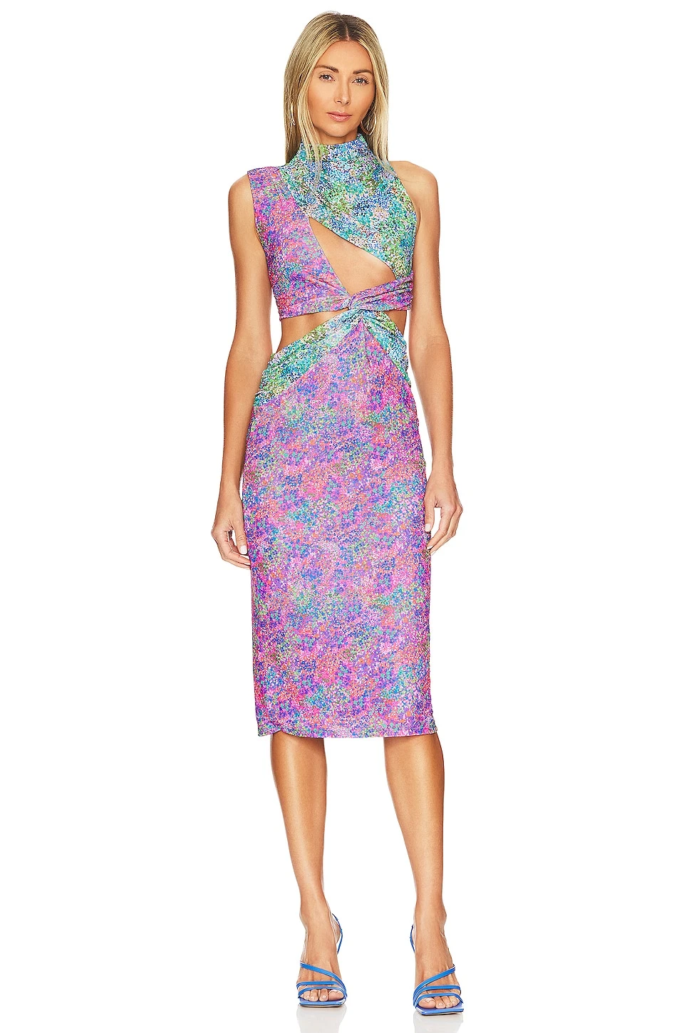 ROBE MI-LONGUE ELEA Mixed Florals 3 ROBE MI-LONGUE ELEA Mixed Florals