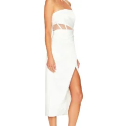 ROBE NOELIA White -Pas Cher Tendricia Magasin NBDR WD2806 V2