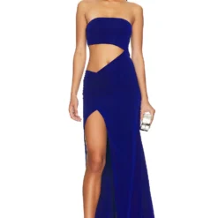 ROBE DE SOIRÉE LOTTE Blue
