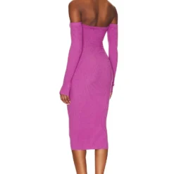 ROBE MARCELLA Purple -Pas Cher Tendricia Magasin NBDR WD2877 V3