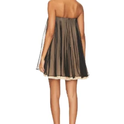 ROBE BREETA Black & Nude -Pas Cher Tendricia Magasin NBDR WD2918 V3