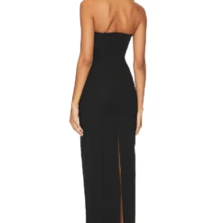 ROBE DOMINI Black -Pas Cher Tendricia Magasin NBDR WD2920 V3