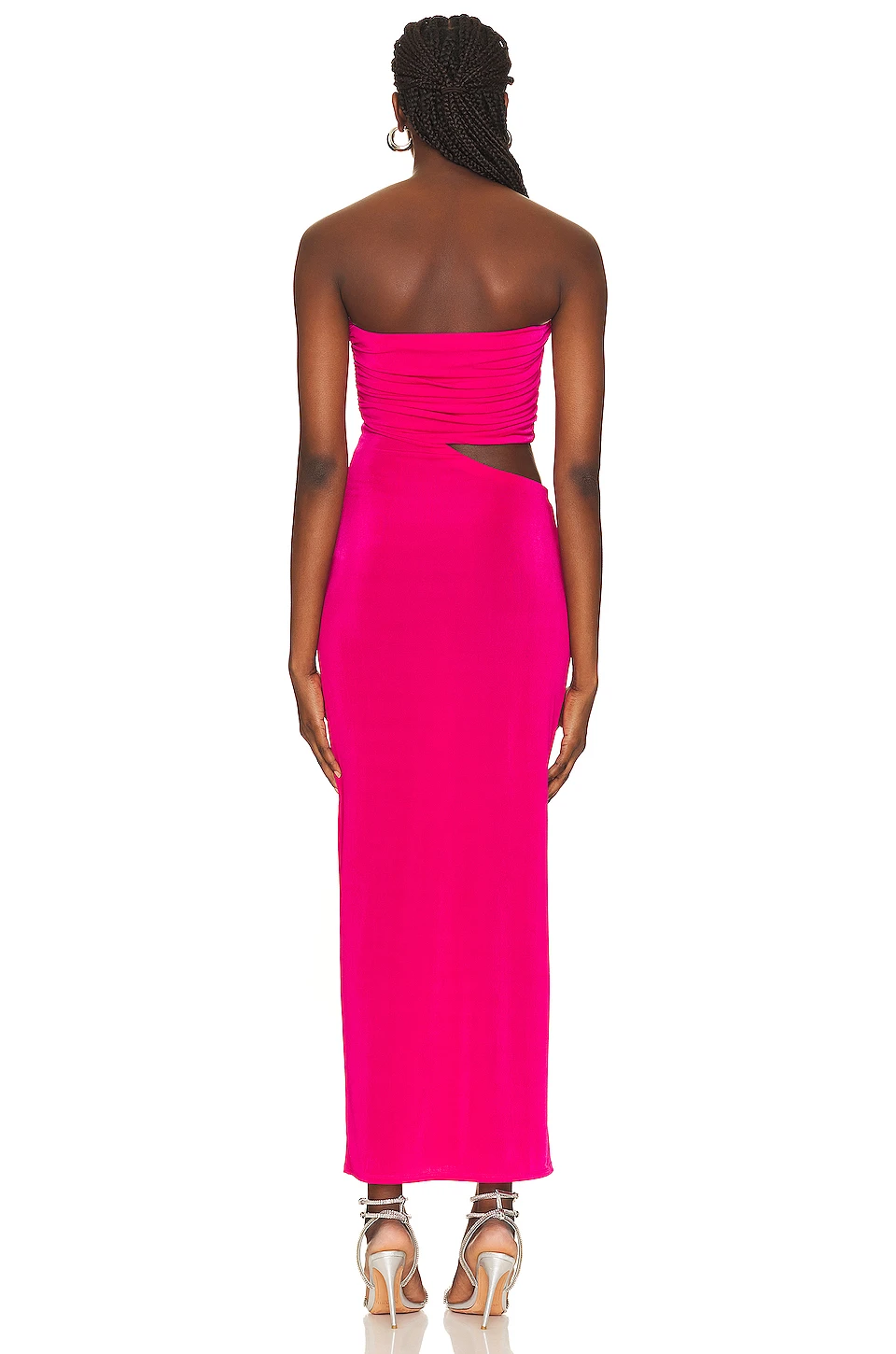ROBE ARIELLE Fuchsia 5 ROBE ARIELLE Fuchsia – Image 3