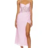 ROBE ZOSIA Blush Pink -Pas Cher Tendricia Magasin NBDR WD2981 V1