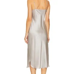 NILI LOTAN ROBE CAMI Storm Grey -Pas Cher Tendricia Magasin NILR WD44 V3