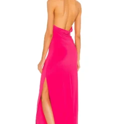 Norma Kamali ROBE DE SOIRÉE Rose 7 Norma Kamali ROBE DE SOIRÉE Rose -Pas Cher Tendricia Magasin NKAM WD286 V3
