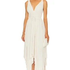 Norma Kamali ROBE GODDESS Bone