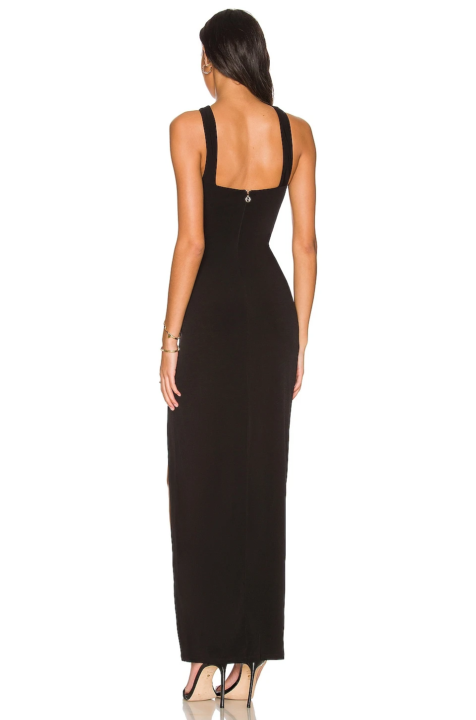 ROBE DE SOIRÉE BELISSE Black 5 ROBE DE SOIRÉE BELISSE Black – Image 3