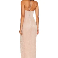 ROBE DE SOIRÉE HALLE CUT OUT Nude -Pas Cher Tendricia Magasin NKIE WD553 V3