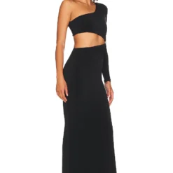 ROBE DE SOIRÉE TIA RING Black -Pas Cher Tendricia Magasin NKIE WD555 V2