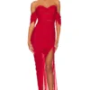 ROBE DE SOIRÉE DITA Red -Pas Cher Tendricia Magasin NKIE WD576 V1 1