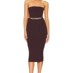 ROBE SCANDAL Chocolate