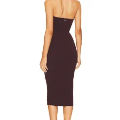 ROBE SCANDAL Chocolate -Pas Cher Tendricia Magasin NKIE WD598 V3