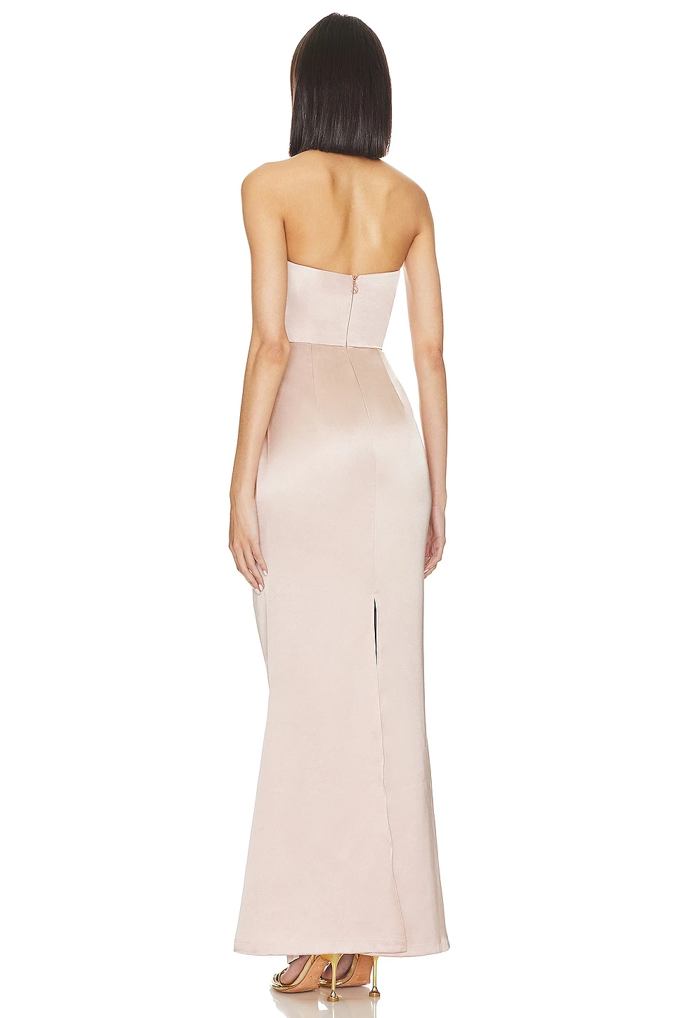 ROBE DE SOIRÉE BUSTIER EMELIE Nude 5 ROBE DE SOIRÉE BUSTIER EMELIE Nude – Image 3