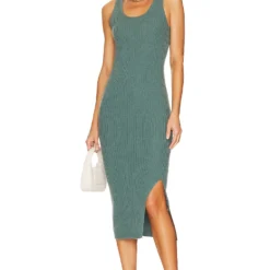 ROBE MI-LONGUE SAWYER Eucalyptus