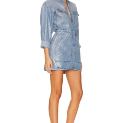 One Teaspoon ROBE MINI EN JEAN OLIVIA Metal Blue 7 One Teaspoon ROBE MINI EN JEAN OLIVIA Metal Blue -Pas Cher Tendricia Magasin ONET WD136 V2