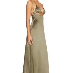 OSEREE ROBE MI-LONGUE GEM KINI Green 7 OSEREE ROBE MI-LONGUE GEM KINI Green -Pas Cher Tendricia Magasin OSSE WD17 V2