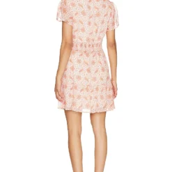 Paige ROBE GIANNINA Antique Paper & Orange Sherbert 7 Paige ROBE GIANNINA Antique Paper & Orange Sherbert -Pas Cher Tendricia Magasin PAIG WD120 V3