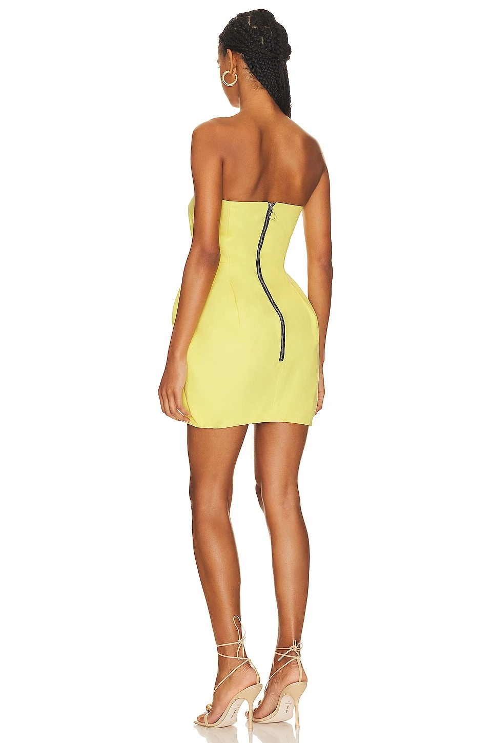 ROBE COURTE NOAH Yellow 5 ROBE COURTE NOAH Yellow – Image 3