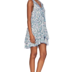 ROBE COURTE MAE Blue Cactus 6 ROBE COURTE MAE Blue Cactus -Pas Cher Tendricia Magasin PSTB WD218 V2